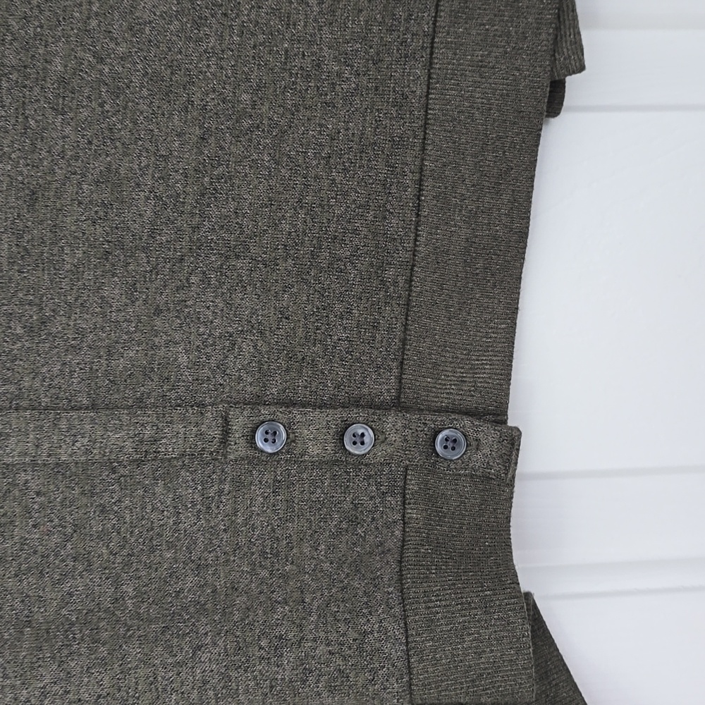 Banana Republic Dark Olive Cardigan Sz Sm - Picture 5 of 5